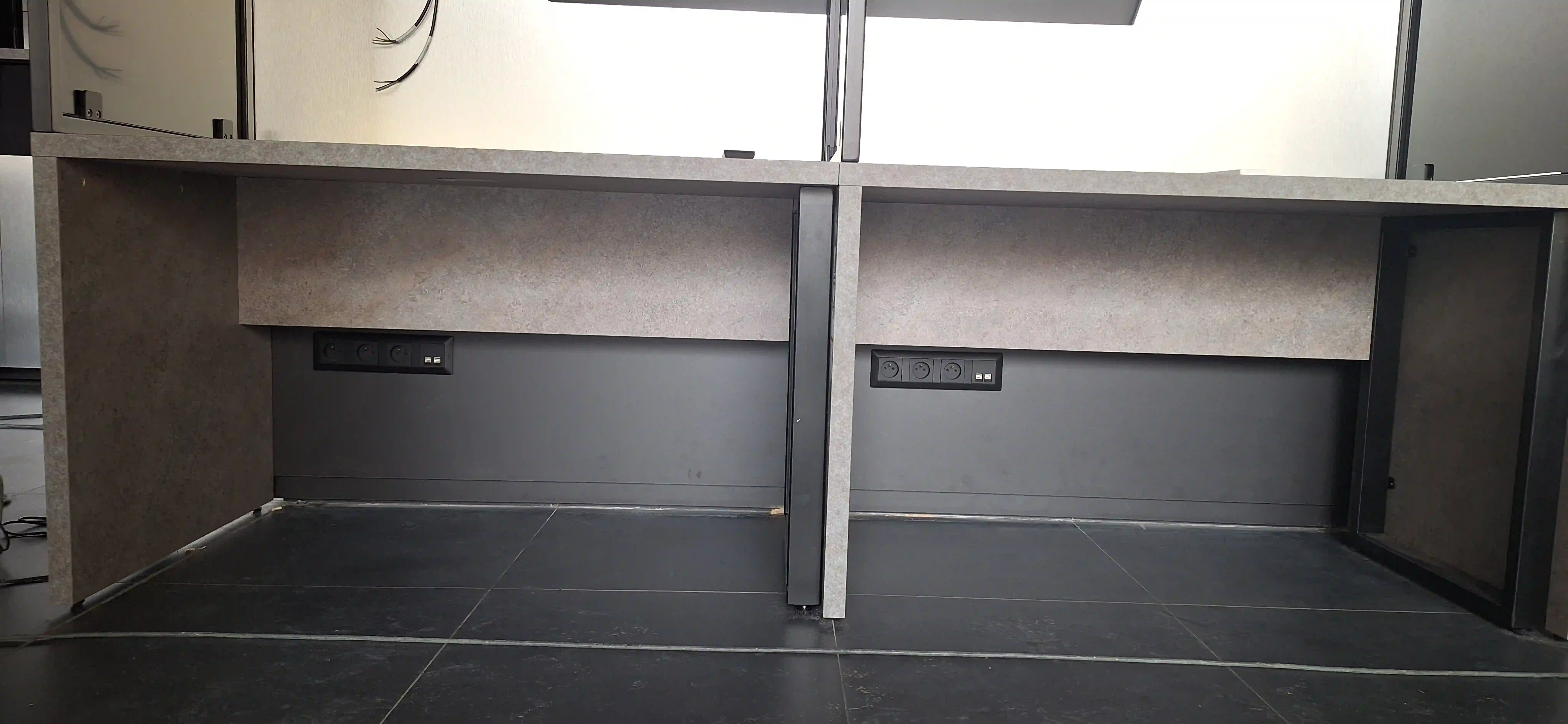 Celkový pohľad na zrealizovanú elektroinštaláciu.