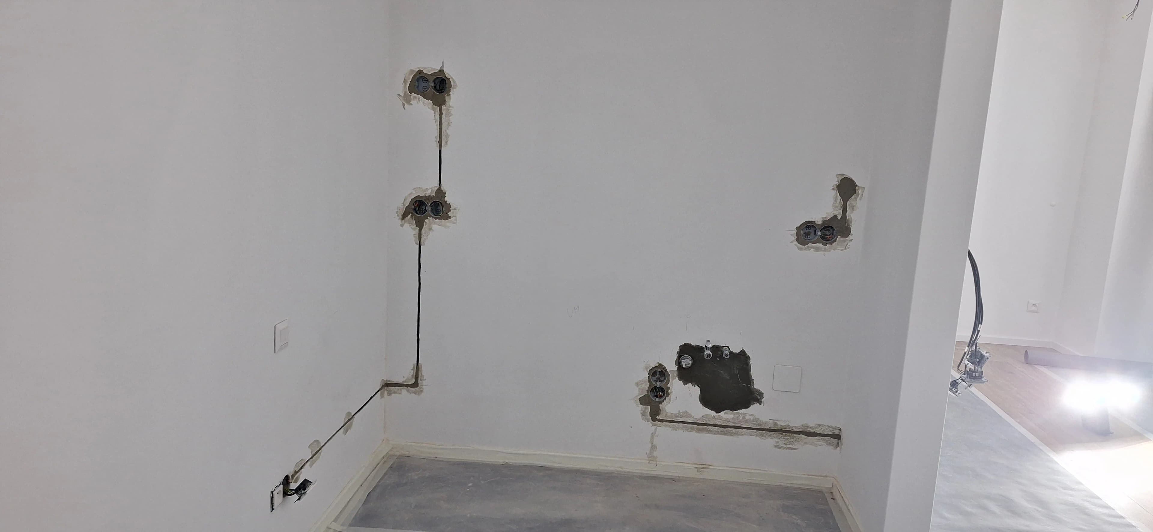 Posunutie vývodov v novostavbe Agáty