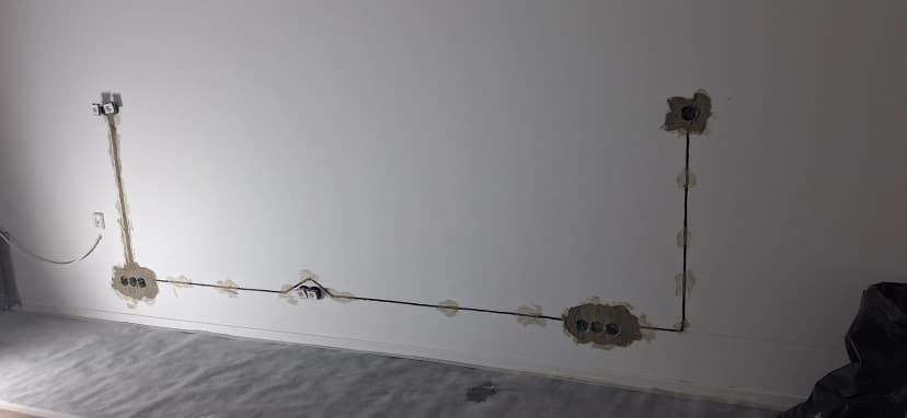 Elektroinštalácia novostavby rodinného domu v Matúškove