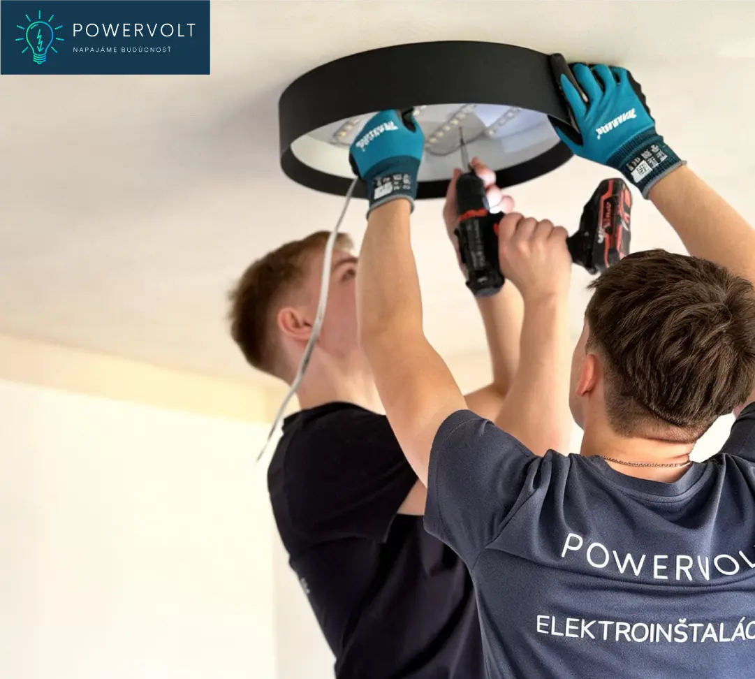 Elektrikár PowerVolt pri realizácii elektroinštalácie v Bratislave