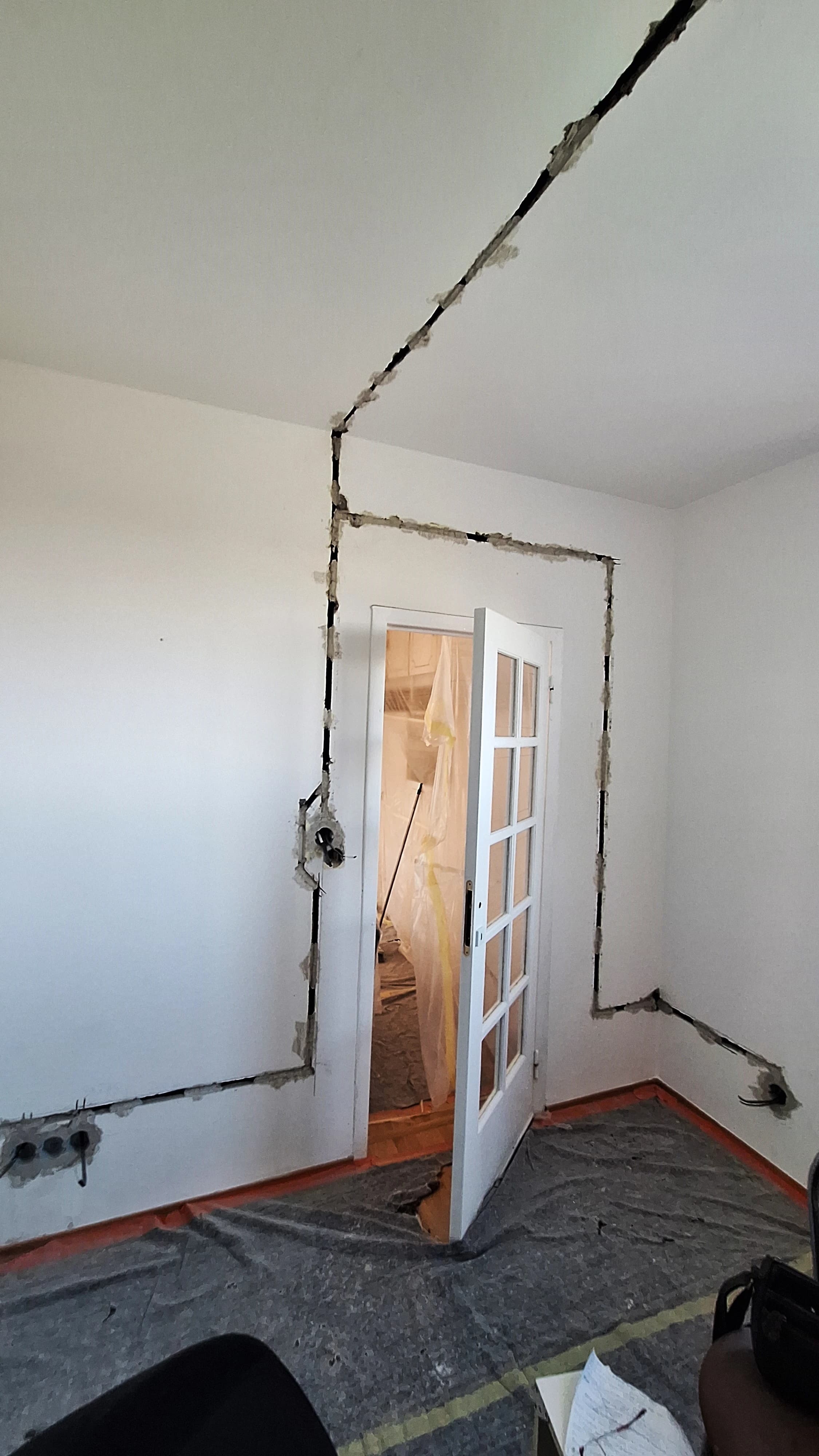 Komplexná výmena elektroinštalácie v 3-izbovom byte na Halovej ulici - 4