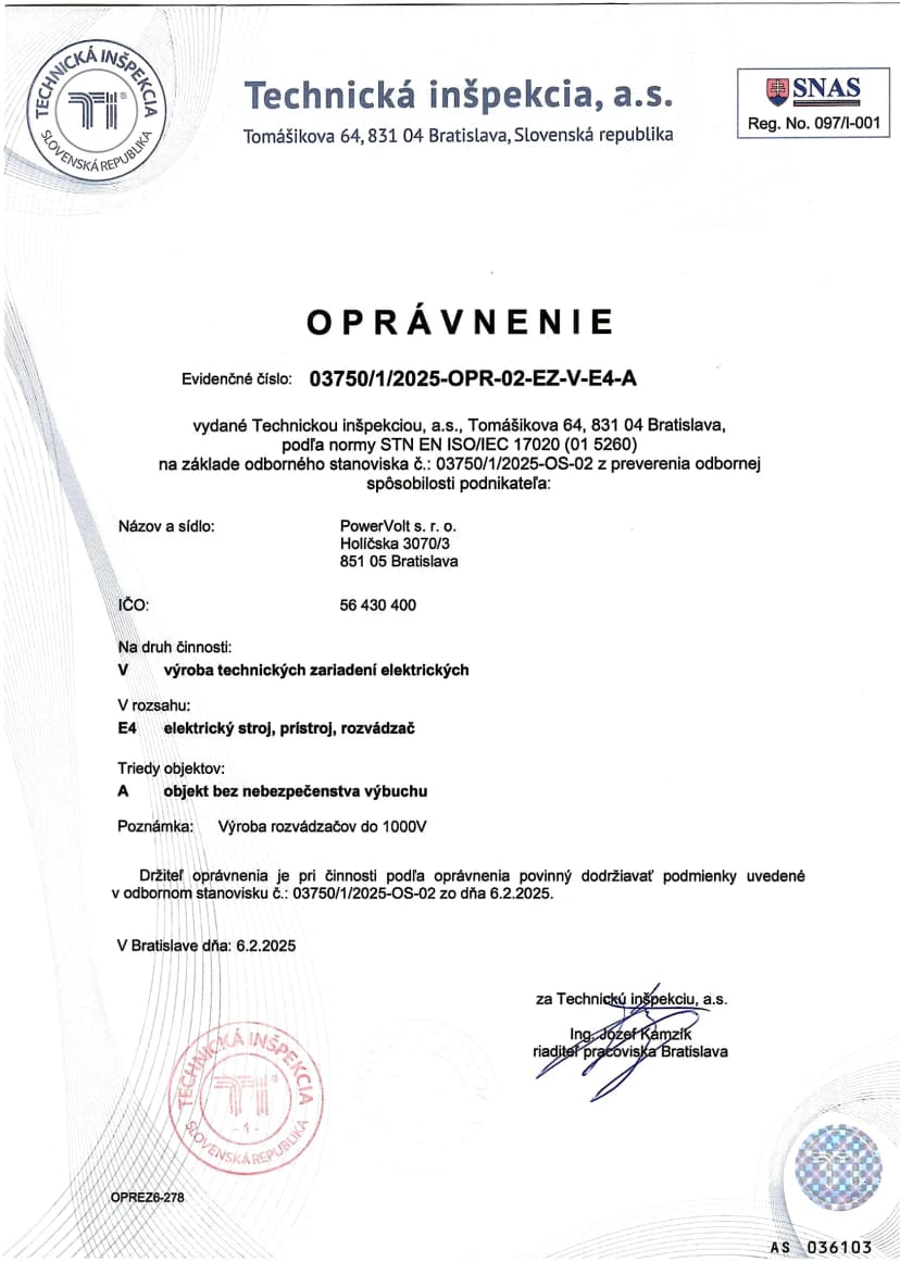 Vystavenie certifikovanej revíznej správy pre byt a dom